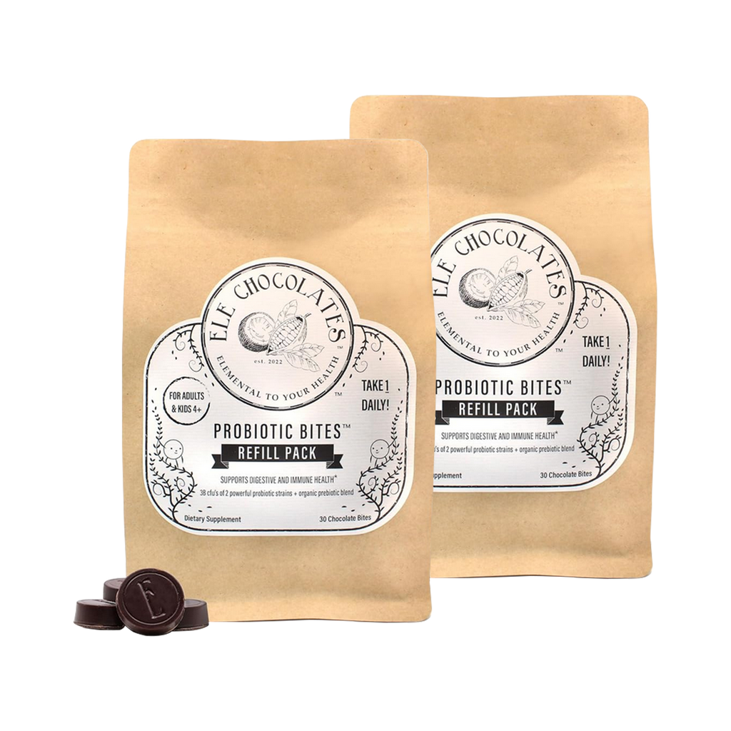 Chocolate Probiotic Elebites ~ 60 Day Supply Refill