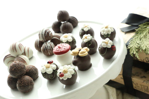 Chocolate Truffles ~ 2-Tier Gift Tower ~ Daisy Patch