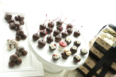 Chocolate Truffles ~ 4-Tier Gift Tower ~ Daisy Patch