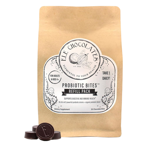 Chocolate Probiotic Elebites ~ 30 Day Supply Refill