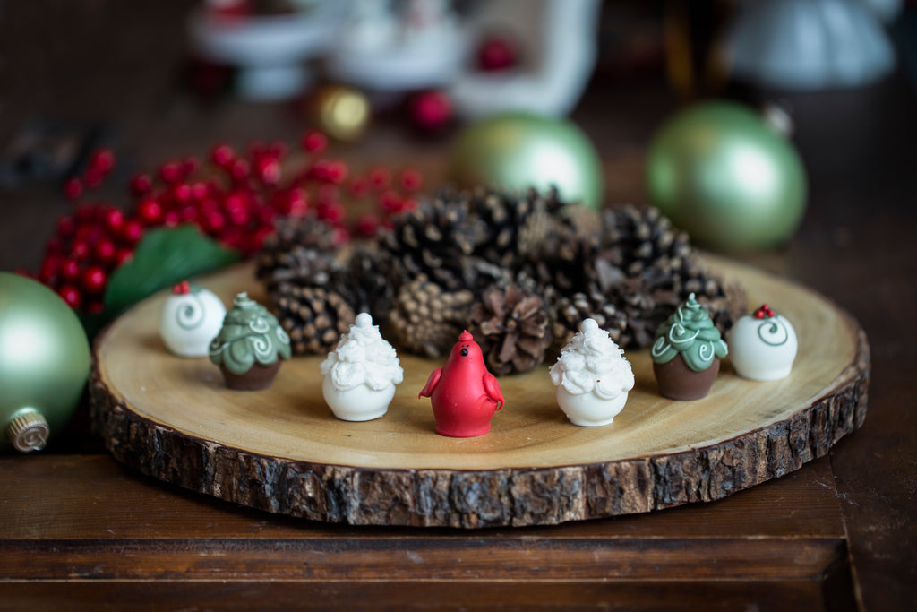 Cordial Cherries ~ 16-Piece Gift ~ Christmas Garden