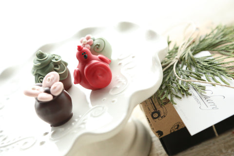Cordial Cherries ~ 4-Piece Gift ~ Sweet Garden