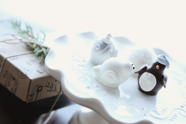 Chocolate Truffles ~ 4-Piece Gift ~ Polar Christmas