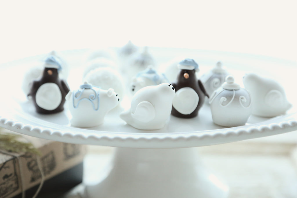Chocolate Truffles ~ 16-Piece Gift ~ Polar Christmas