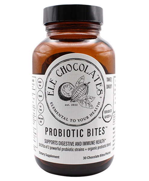 Chocolate Probiotic Elebites ~ 30 Day Supply