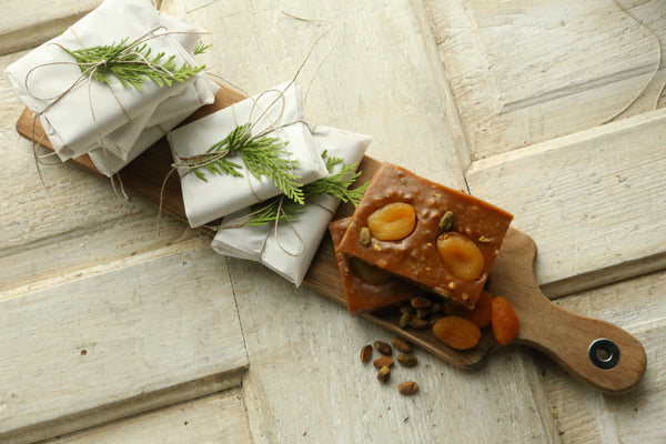 Pistachio & Apricot Caramel ~ 6-Loaves