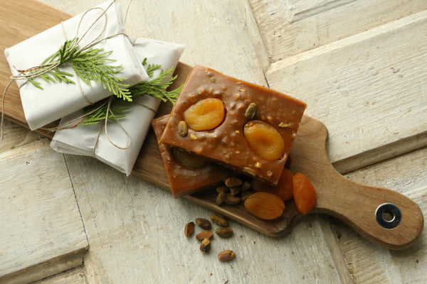 Pistachio & Apricot Caramel ~ 2-Loaves