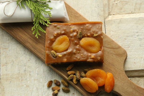 Pistachio & Apricot Caramel ~ 2-Loaves